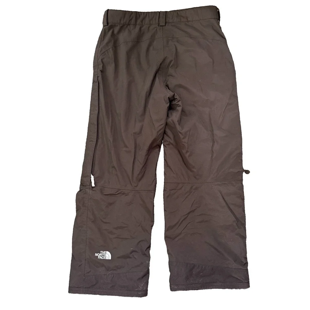 The North Face HyVent Ski Snow Pants Men's Medium Cargo Baggy Insulated Brown